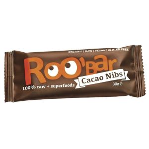 Roobar Cacao Nibs & Mandeln, Bio, 30 g