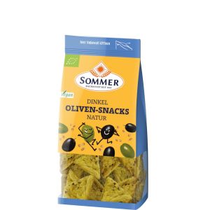 Sommer Dinkel Oliven-Snacks natur, Bio, 150 g | MHD:...
