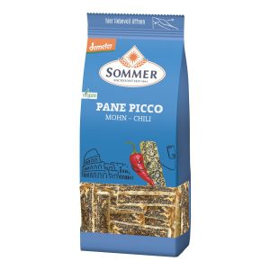 Sommer Pane Picco Mohn-Chili demeter, Bio, 150 g