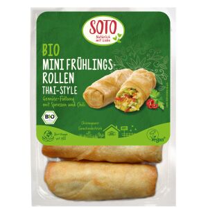 Soto Mini-Frühlingsrollen Thai-Style, Bio, 4 x 50 g