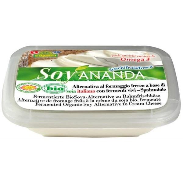 Soyana Soyananda Rahmfrischkäse-Alternative Natur, Bio, 140 g