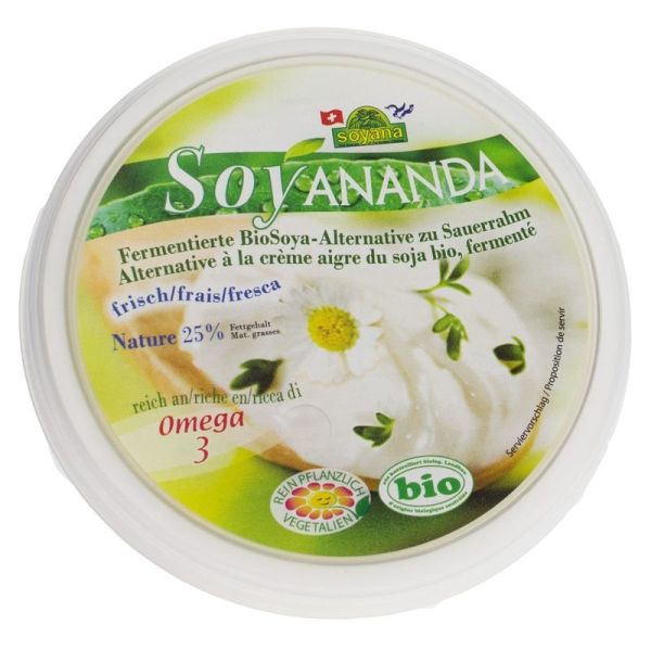 Soyana Soyananda Sauerrahm-Alternative, Bio, 200 g