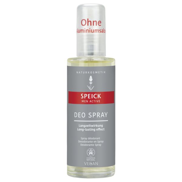 Speick Men Active Deo Spray, mit Bio Wirkstoffen, 75 ml