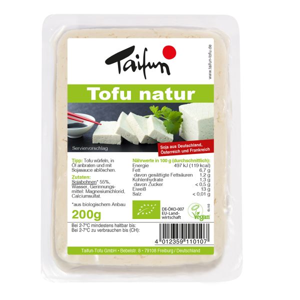 Taifun Tofu natur, Bio, 200 g