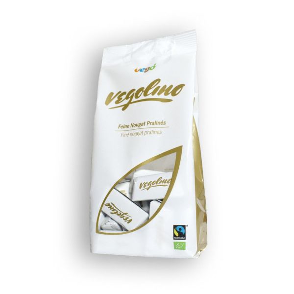 VEGO Vegolino feine Nougat Pralinés Fairtrade, Bio, 180 g