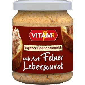 VITAM Veganer Brotaufstrich nach Art Leberwurst, Bio, 110 g