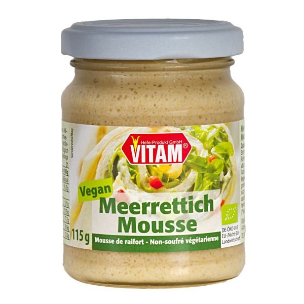 VITAM Saane Meerrettich Mousse, Bio, 115 g