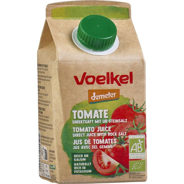 Voelkel Tomatensaft demeter, Bio, 500 ml | MHD:...