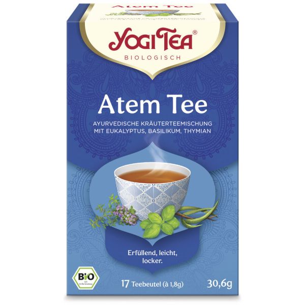 Yogi Tea Atem Tee, Bio, 17 x 1,8 g