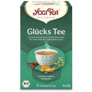 Yogi Tea Glücks Tee, Bio, 17 x 1,8 g