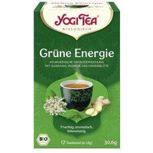 Yogi Tea Grüne Energie, Bio, 17 x 1,8 g