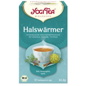 MHD: 30.09.23 | Yogi Tea Halswärmer, Bio, 17 x 1,8 g
