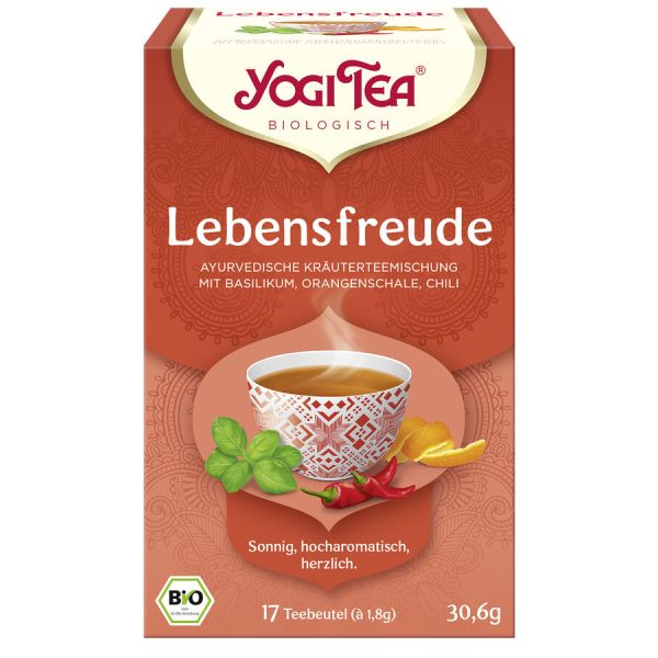 Yogi Tea Lebensfreude, Bio, 17 x 1,8 g
