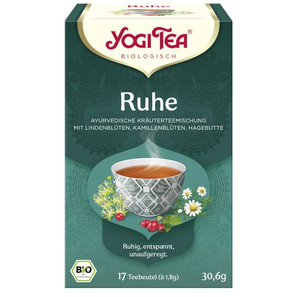 Yogi Tea Ruhe Tee, Bio, 17 x 1,8 g