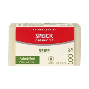 Speick Organic 3.0 Seife, mit Bio Wirkstoffen, 80 g