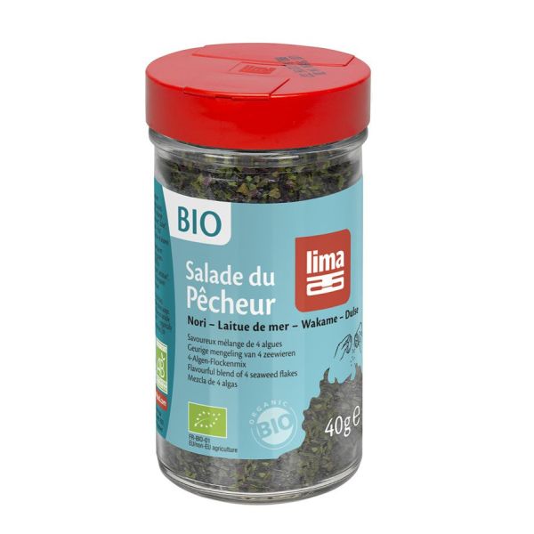 Arche Salade du Pêcheur 4 Algen-Mix im Streuer, Bio, 40 g | MHD: 15.06.2022 | 10% reduziert