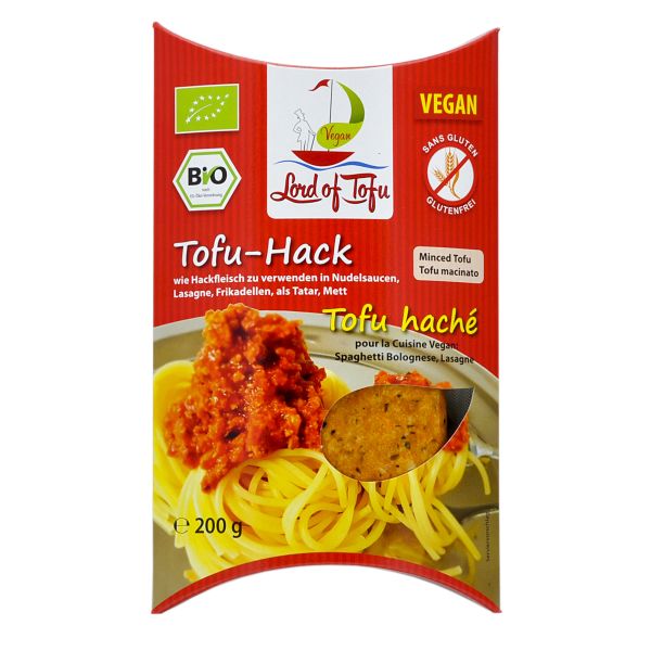 Lord of Tofu Tofu-Hack Bolognese, Bio, 200 g