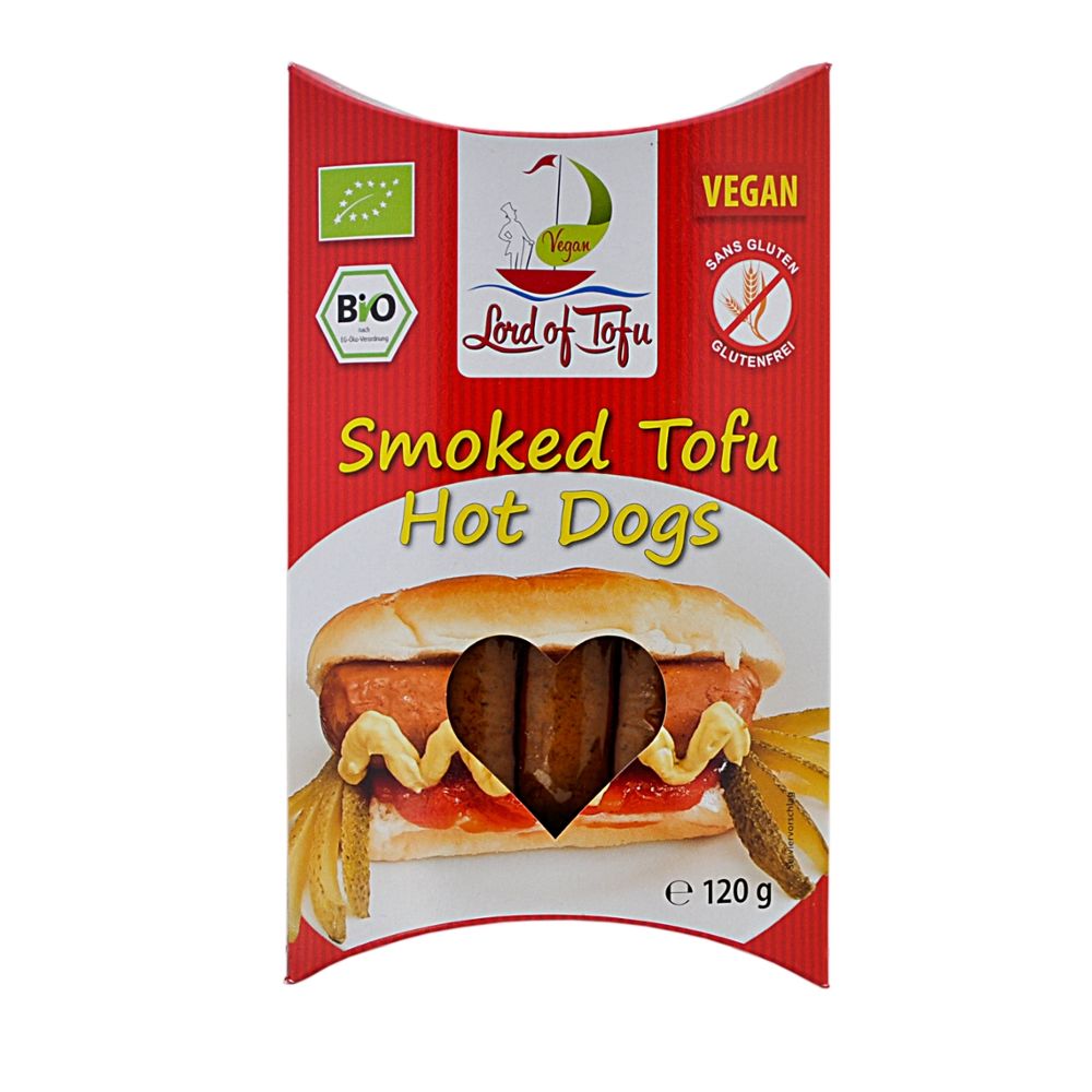 Lord of Tofu Tofu-Hot-Dogs, Bio, 120 g