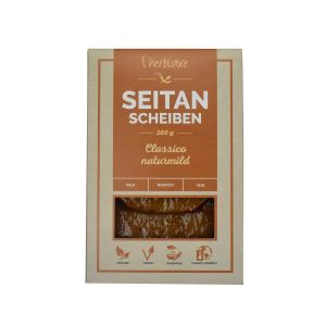 lherbivore Seitan Scheiben Classico naturmild, Bio, 160 g