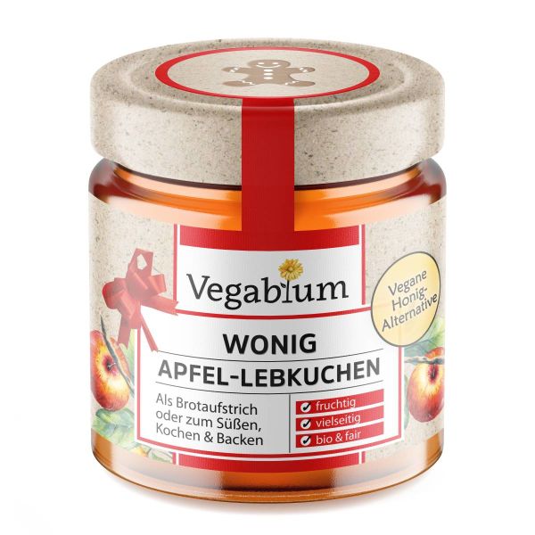 Vegablum Apfel-Lebkuchen Wonig, Bio, 225 g