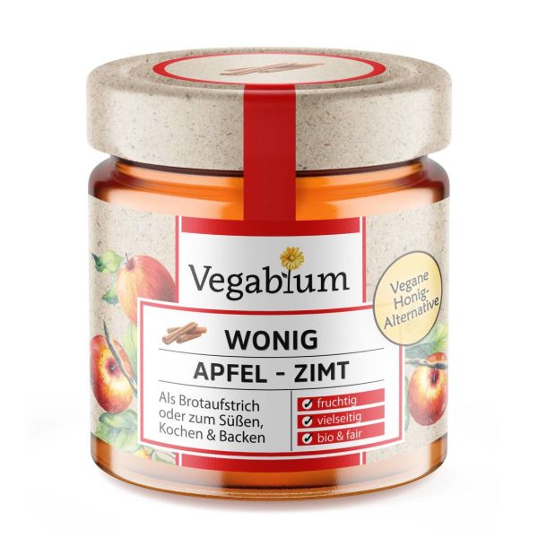 Vegablum Apfel-Zimt Wonig, Bio, 225 g