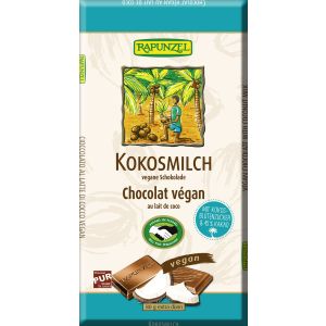 Rapunzel Kokosmilch Schokolade, Bio, 80 g