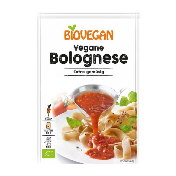 Biovegan Sauce Bolognese, Bio, 33 g