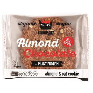 Kookie Cat Mandel Schokolade Protein Keks, Bio, 50 g