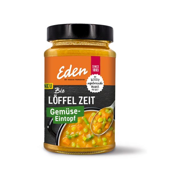 Eden L&ouml;ffel Zeit Gem&uuml;se-Eintopf, Bio, 400 g