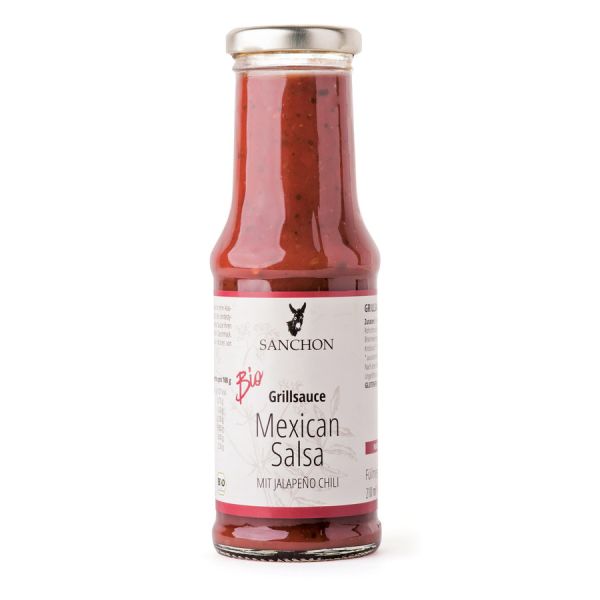 Sanchon Grillsauce Mexican Salsa, Bio, 210 ml