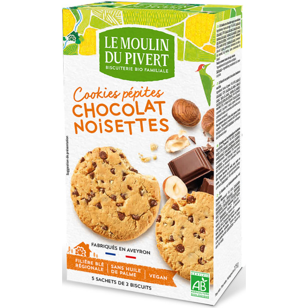 Le Moulin Du Pivert Schoko Cookies, Bio, 175 g | MHD: 09.12.2022 | 10% reduziert