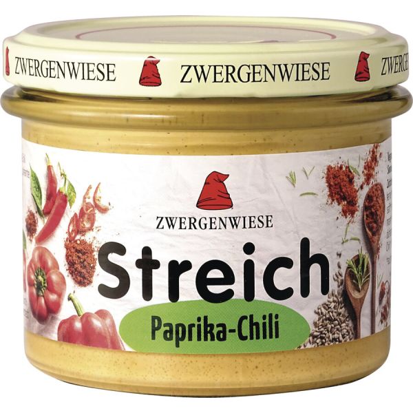 Zwergenwiese Streich Paprika-Chili, Bio, 180 g