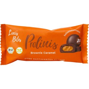 Linis Bites Brownie Caramel Pralinis, Bio, 46 g