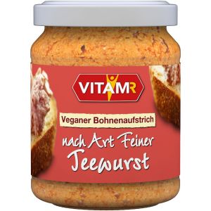 VITAM Veganer Brotaufstrich nach Art Feiner Teewurst,...