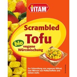 VITAM Scrambled Tofu vegane Würzmischung, Bio, 17 g