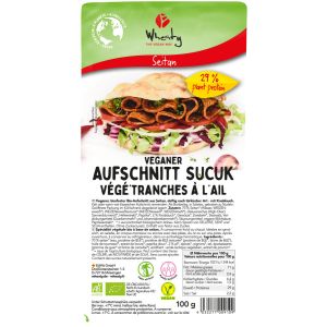 Wheaty Veganer Aufschnitt Sucuk, Bio, 100 g | MHD:...