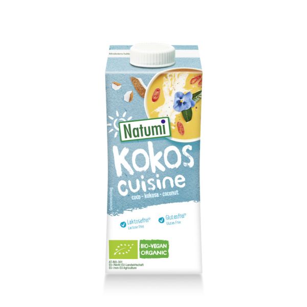 Natumi Kokos Cuisine, Bio, 200 ml | MHD: 12.06.2022 | 30%...