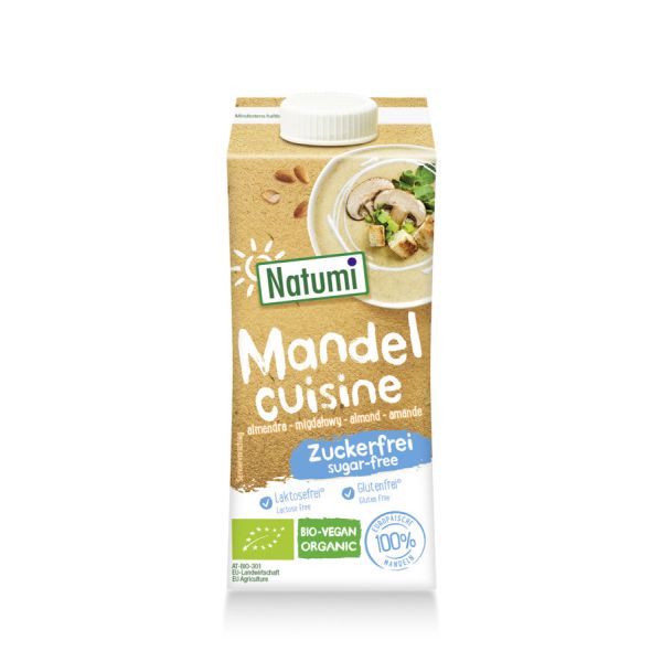 Natumi Mandel Cuisine, Bio, 200 ml | MHD: 22.02.2022 | 10% reduziert