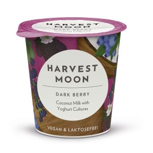 HARVEST MOON Joghurtalternative Kokos Dark Berry, Bio, 125 g
