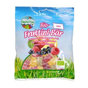 ÖKOVITAL vegane Bio-Fruttini-Bären, Bio, 100 g