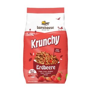 Barnhouse Krunchy Erdbeere, Bio, 375 g