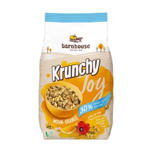 Barnhouse Krunchy Joy Mohn-Orange 30 % weniger Zucker,...