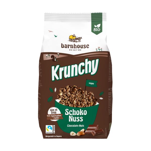Barnhouse Krunchy Schoko-Nuss, Bio, 375 g