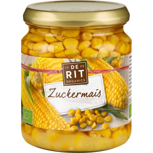 De Rit Zuckermais, Bio, 340 g / ATG 230 g