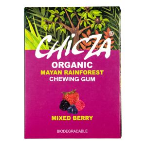 CHICZA Maya Regenwaldkaugummi Beeren-Mix, Bio, 30 g