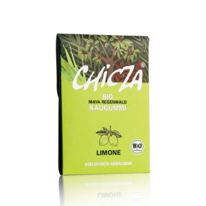 CHICZA Maya Regenwaldkaugummis Limone, Bio, 30 g