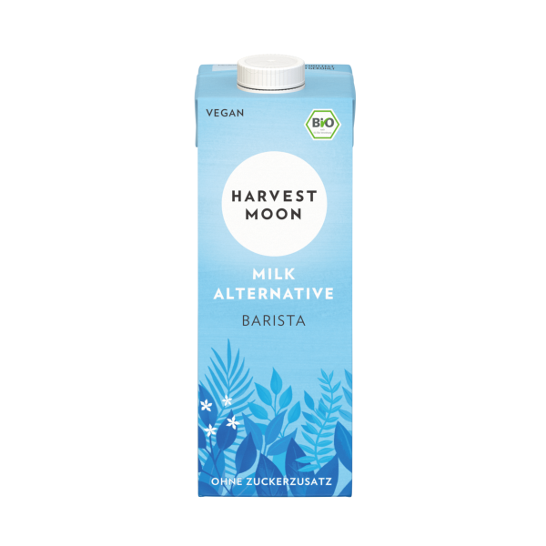 HARVEST MOON Vegane Milk Alternative Barista UHT classic 2,1 %, Bio, 1 l
