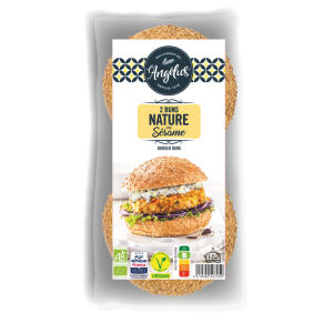 LAngelus Burger Buns Gourmand, Bio, 2 Stück, 150 g