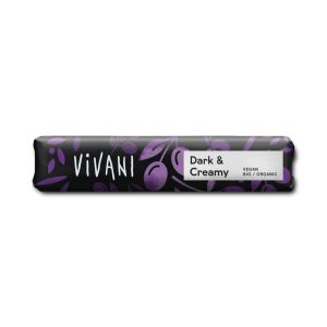 Vivani Dark & Creamy Schokoladenriegel, Bio, 35 g