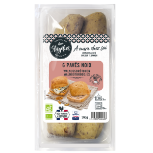 LAngelus Walnussbrötchen, Bio, 6 Stück, 360 g